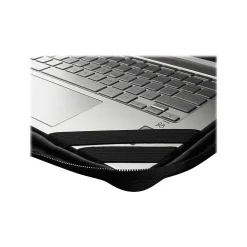 Solo New York Secure-Fit Chromebook Education Laptop Case, Black Recycled PET Polyester (PRO151-4)