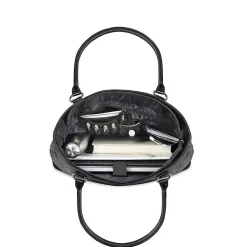 Solo New York Urban Waldorf Vinyl Tote Bag, Black (CLA852-4)