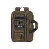 Solo New York Zone Laptop Briefcase/Backpack Hybrid, Khaki Nylon (UBN350-3)