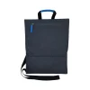 SO-MINE 14" Polyester Laptop Bag, Charcoal/Cobalt (SM454)