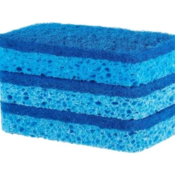 S.O.S All Surface Scrubber Sponge, 3 Sponges/Pack, 8 Packs/Case (91028)