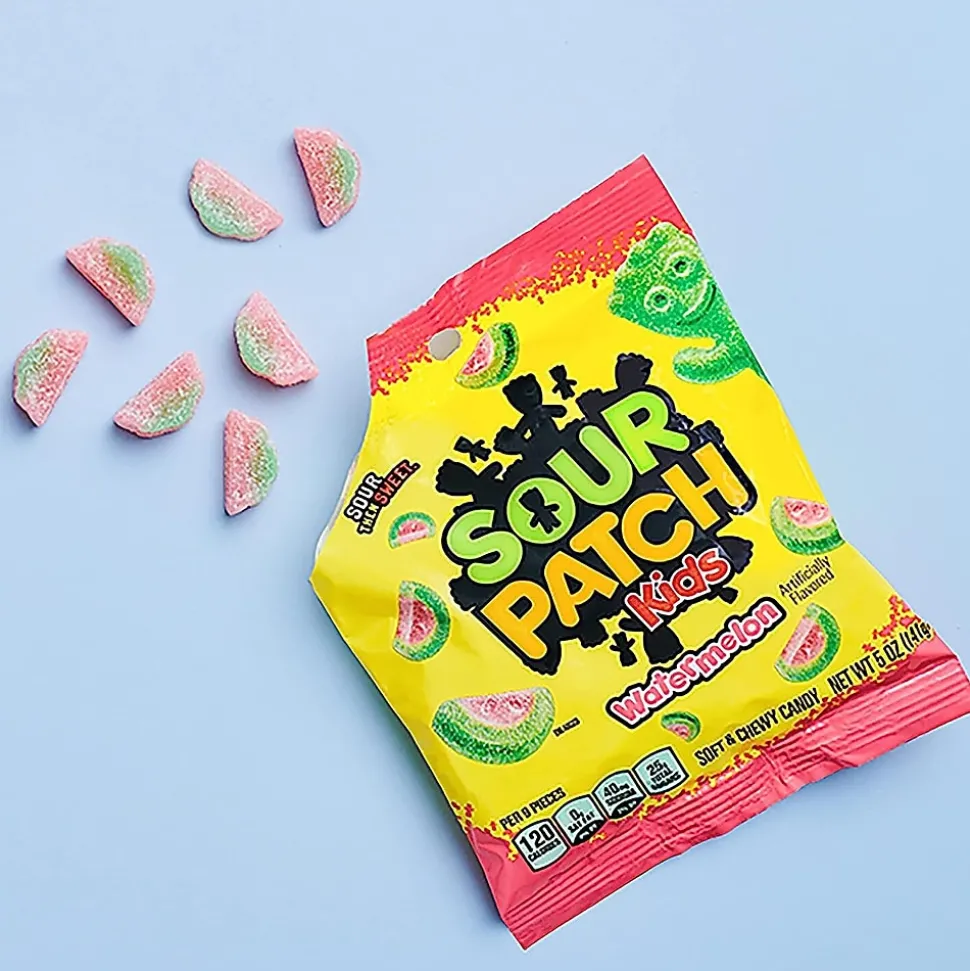 Sour Patch Kids Watermelon Gummy Candy, 5 oz, 12/Carton (JAR1506224)