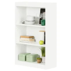 South Shore Axess 3-Shelf Bookcase, Pure White (7250766C)