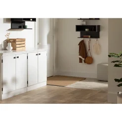 South Shore Morgan Small 2-Door Storage Cabinet, Pure White (7260722)