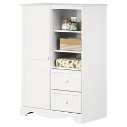 South Shore Savannah Armoire, Pure White (3580038)