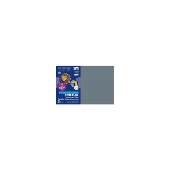 Southwest School Supply 12" x 18" Construction Paper, Slate, 50 Sheets/Pack (P103060)