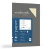 Southworth 25% Cotton Business Paper, 8.5" x 11", 24 lb. Linen Finish, Ivory, 100 Sheets/Pack (P564CK)