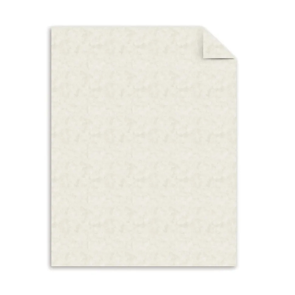 Southworth 8.5" x 11" Specialty Paper, 65 lbs., 100 Brightness, 100/Box (Z980CK)