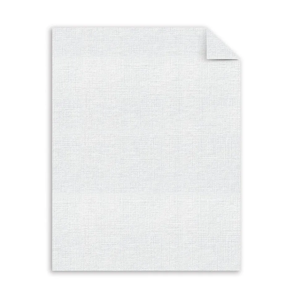 Southworth Fine Paper, 8.5" x 11", 24 lbs, Linen-Finish, White, 500/Box (554C)