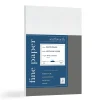Southworth Metalo Linen Cardstock Paper, 70 Lbs., 8.5" x 11", White Pearl, 25 Sheets/Pack (91142)