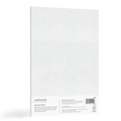 Southworth Metalo Linen Cardstock Paper, 70 Lbs., 8.5" x 11", White Pearl, 25 Sheets/Pack (91142)