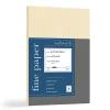 Southworth Metalo Paper, 8.5" x 11", 31 lb., Butter Cream, 50/Pack (P854L)
