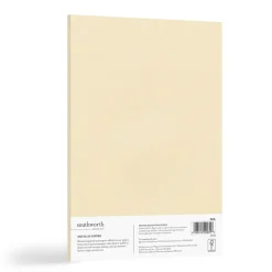 Southworth Metalo Paper, 8.5" x 11", 31 lb., Butter Cream, 50/Pack (P854L)