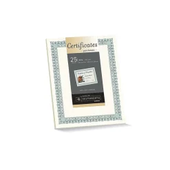 Southworth Parchment Certificates, 8.5" x 11", Ivory, 25/Pack (CT3R)