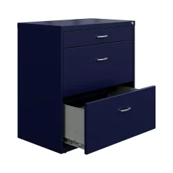 Space Solutions 3-Drawer Lateral File Cabinet, Letter/Legal Size, Lockable, 31.88