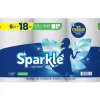 Sparkle Pick-a-Size with Thirst Pockets Paper Towels, 2-ply, 165 Sheets/Roll, 6 Rolls/Pack (22269501)
