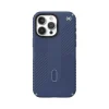 Speck Presidio 2 Grip MagSafe ClickLock Phone Case for iPhone 15 Pro Max, Coastal Blue/Dust Gray (150463-3206)