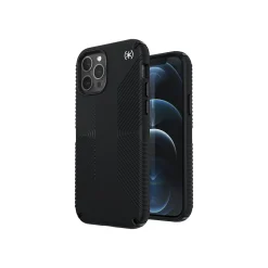 Speck Presidio2 Grip Black/White Cover for iPhone 12/12 Pro (138487-D143)