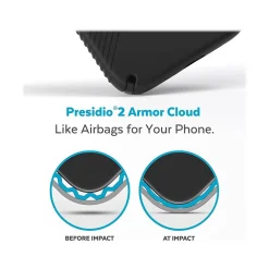 Speck Presidio2 Grip MagSafe Black/White Case for iPhone 14 Plus (150117-D143)