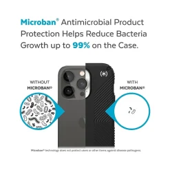 Speck Presidio2 Grip MagSafe Black/White Case for iPhone 14 Pro Max (150088-D143)