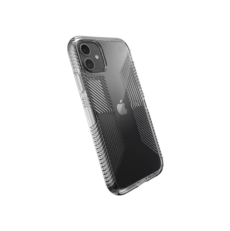 Speck Presidio Perfect-Clear with Grips Case for iPhone 11 (138544-5085)