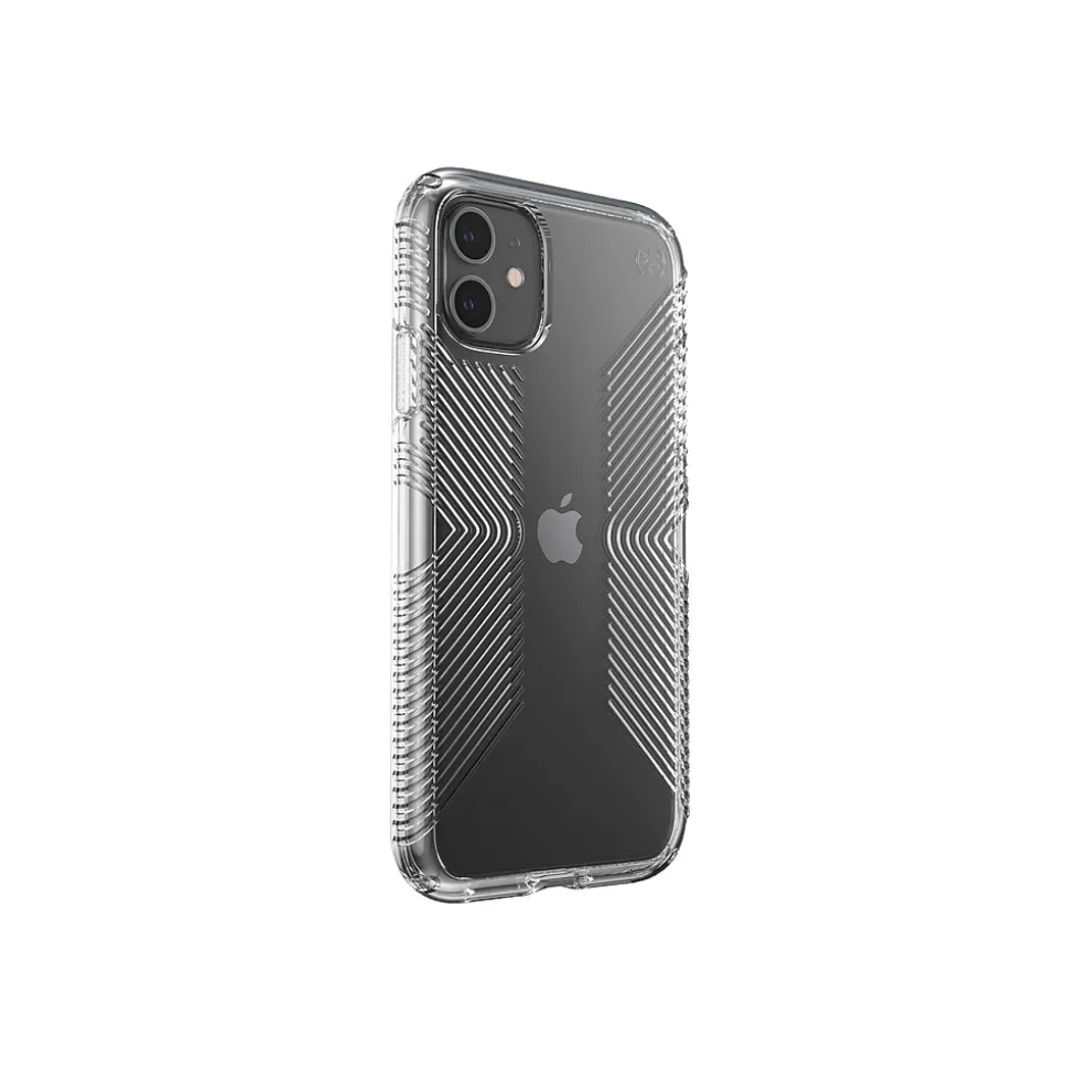 Speck Presidio Perfect-Clear with Grips Case for iPhone 11 (138544-5085)