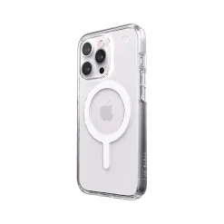 Speck Presidio Perfect-Clear Compatible with MagSafe Clear Case for iPhone 13 Pro (141727-5085)