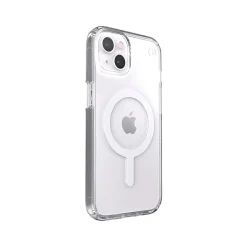 Speck Presidio Perfect-Clear Compatible with MagSafe Clear Case for iPhone 13 (141760-5085)