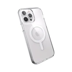 Speck Presidio Perfect-Clear Compatible with MagSafe Clear Case for iPhone 13 Pro Max (141750-5085)