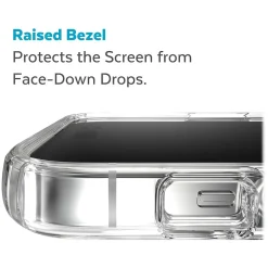 Speck Presidio Perfect-Clear MagSafe Clear/Silver Case for iPhone 14 Pro (150148-3080)