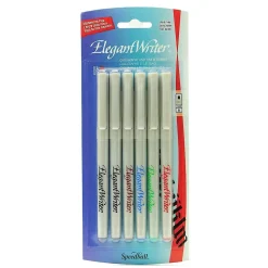 Speedball Elegant Writer Calligraphy Marker Set, Assorted, Broad Point, No. 2883, 2/Pack (43227-PK2)