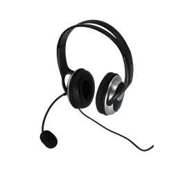 Spracht Noise-Canceling Stereo On-the-Ear Computer Headset, Black (ZUMWDUSB2)