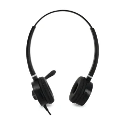 Spracht Wired Noise Canceling Stereo On Ear Computer Headset, Black (HS-WD-USB-2)