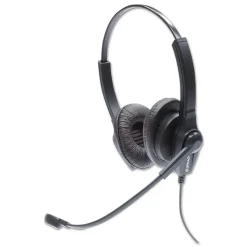 Spracht ZUM Noise Canceling Stereo Computer Headset, Over-the-Head, Black (ZUM3500)