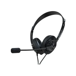 Spracht ZUM Noise Canceling Stereo Headset, Over-the-Head, Black (ZUM350B)