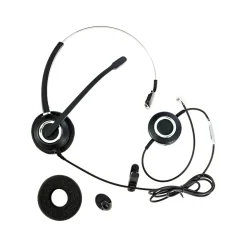 Spracht ZUM RJ9M Noise-Canceling Mono Deskphone On Ear Headset, RJ-9 (ZUMRJ9M)