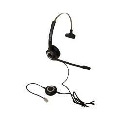 Spracht ZUM RJ9M Noise-Canceling Mono Deskphone On Ear Headset, RJ-9 (ZUMRJ9M)