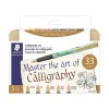 Staedtler Calligraphy Fountain Pen Set, Assorted Colors Ink (899 SM5 NA)