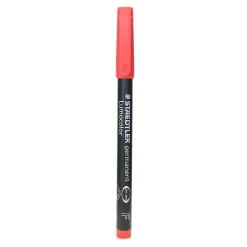 Staedtler Lumocolor AV Marker red fine [Pack of 10]
