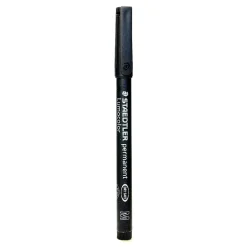 Staedtler Lumocolor AV Marker black medium [Pack of 10]