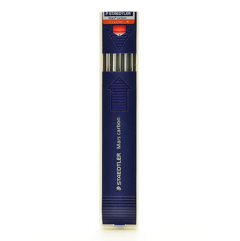 Staedtler Mars Lumograph Lead Refill, 2mm, 12/Leads, 2/Pack (40173-PK2)