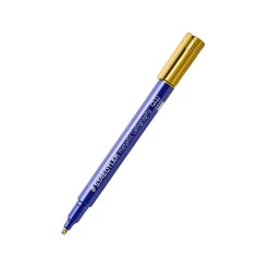 Staedtler Metallic Calligraphy Markers, Chisel Tip, Assorted Colors, 5/Pack (8325TB5A6)