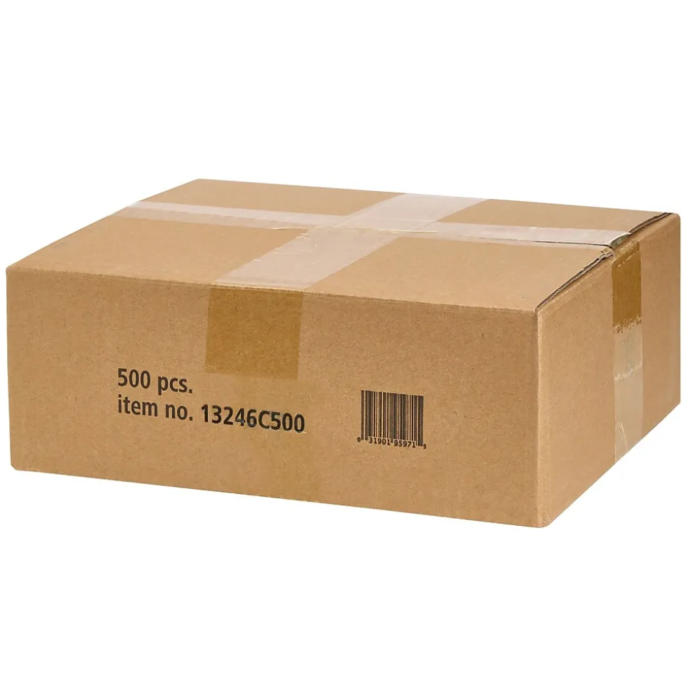 Staedtler Pre-Sharpened Wooden Pencil with Block Erasers, #2 Medium Lead, 500/Pack (13246C500)