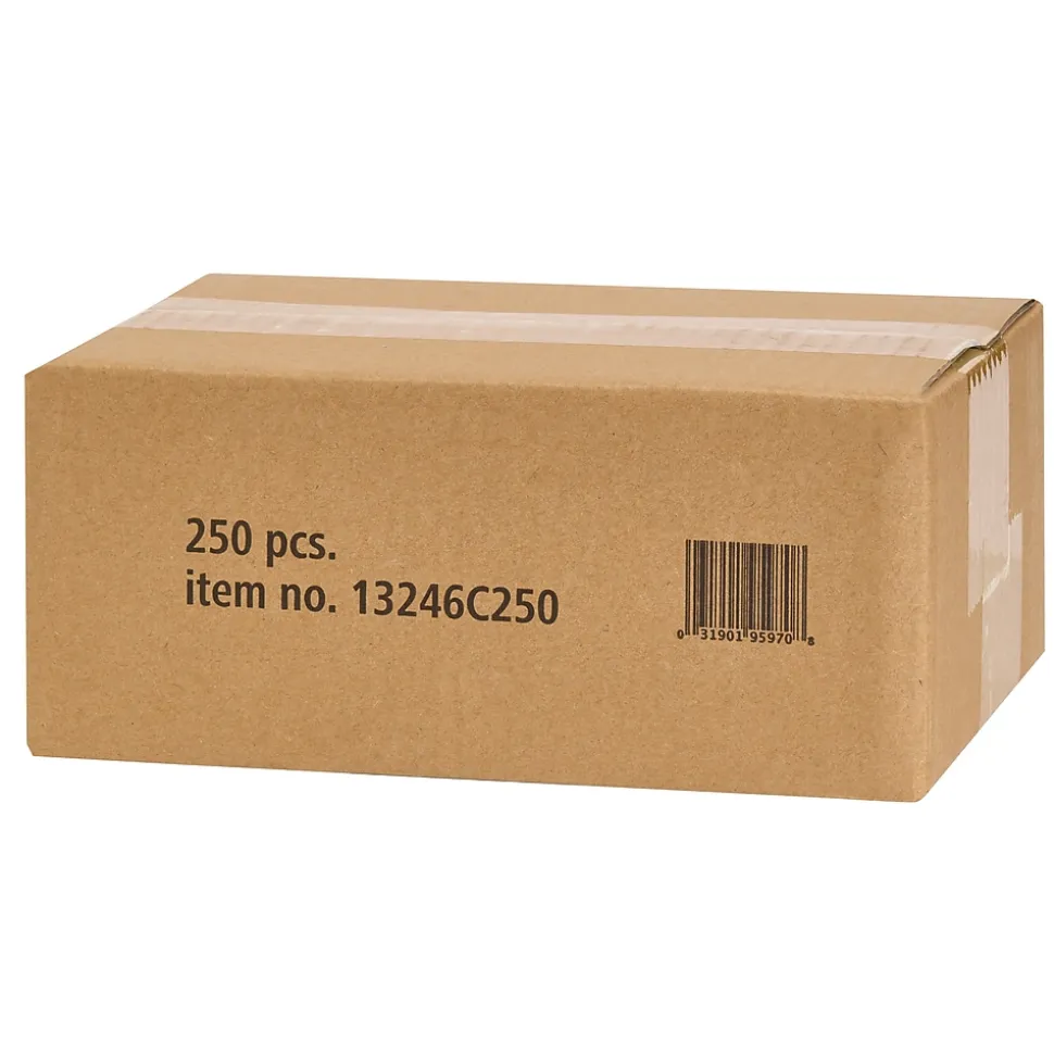 Staedtler Pre-Sharpened Wooden Pencil with Block Erasers, #2 Medium Lead, 250/Pack (13246C250)