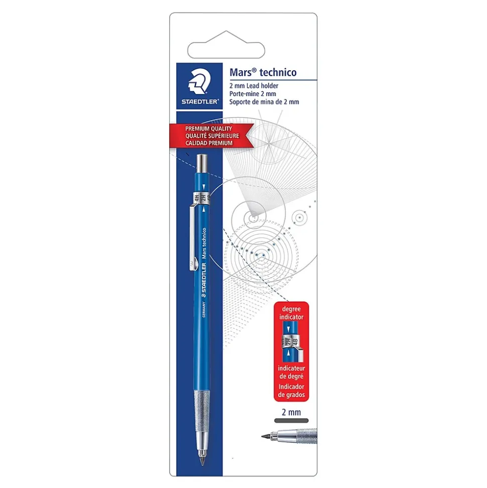 Staedtler Technico Value Pack Mechanical Pencil, 2mm Lead (980 SBKV)