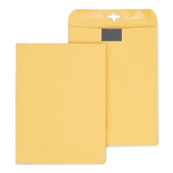 Staples #10 1/2 Kraft Catalog Envelope, 9" x 12", Kraft, 10/Pack (SPL901988)