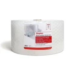 Staples 5/16" Bubble Roll, 12" x 125', Clear (ST59158)