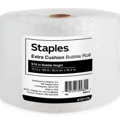 Staples® 5/16" Bubble Roll, UPSable, 12" x 100' (4072833)