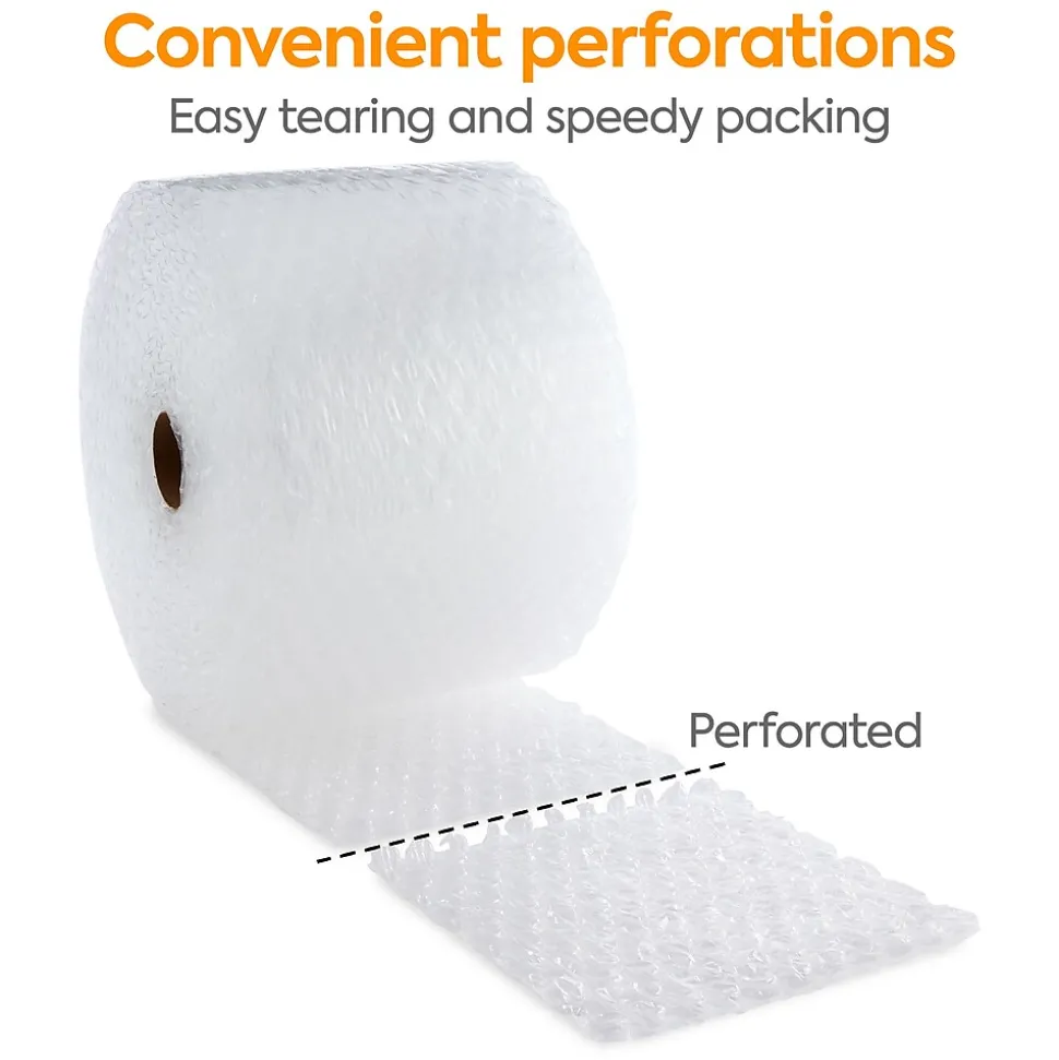 Staples® 5/16" Bubble Roll, UPSable, 12" x 100' (4072833)