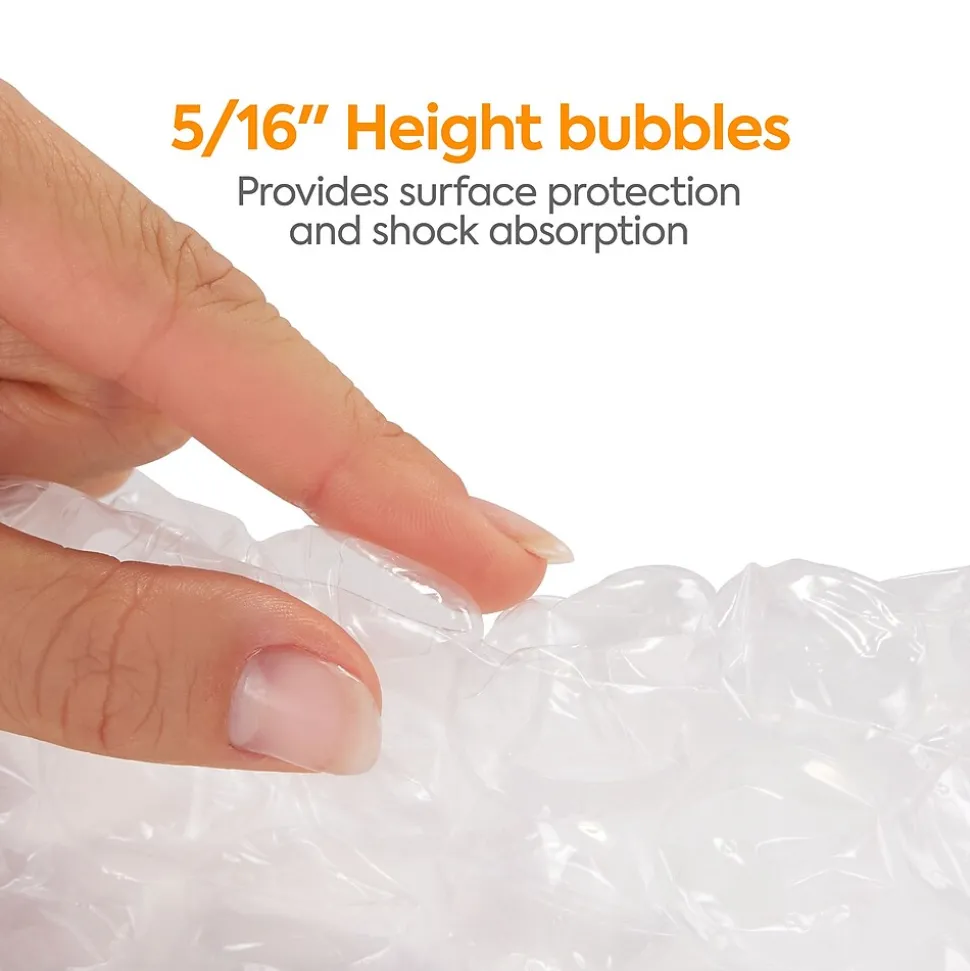Staples® 5/16" Bubble Roll, UPSable, 12" x 100' (4072833)
